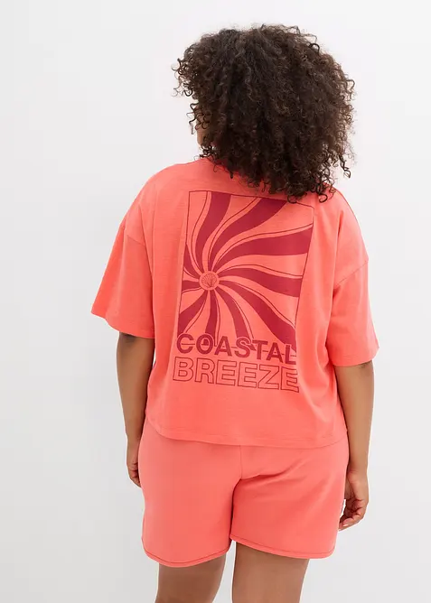 T-shirt oversize 100% coton, bonprix