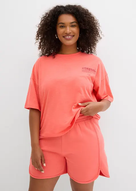 T-shirt oversize 100% coton, bonprix