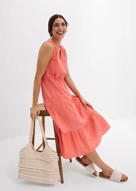 Robe en gaze de coton, bonprix