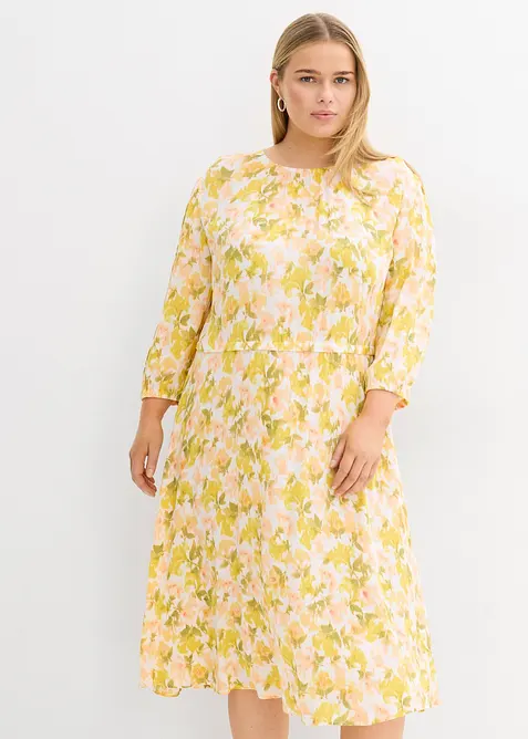 Robe en crépon de viscose, bonprix