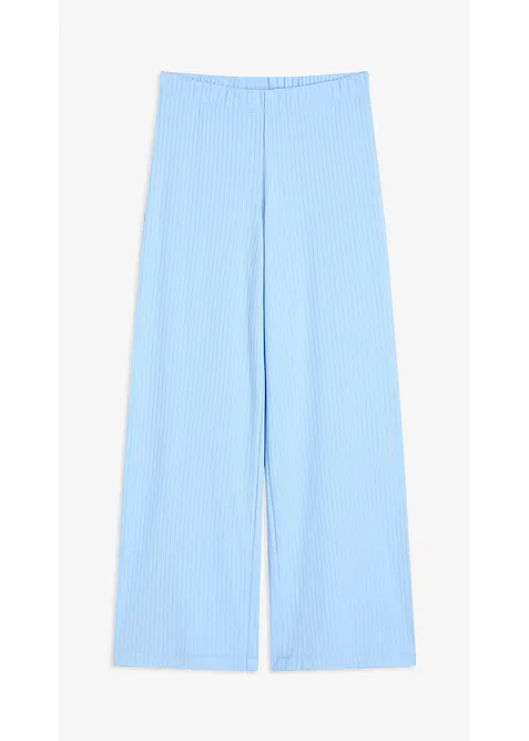 Pantalon palazzo à taille élastiquée, bonprix