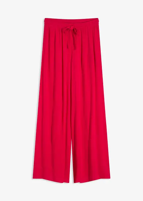 Pantalon large en viscose fine, bonprix