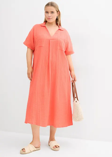 Robe caftan en gaze de coton douce, bonprix