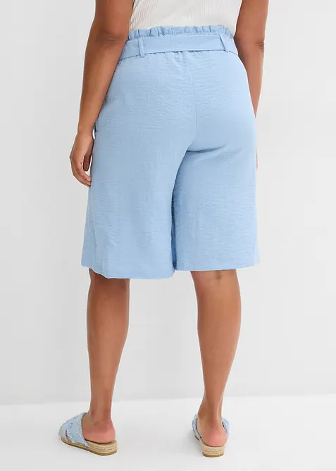 Bermuda fluide en viscose mélangée, taille élastiquée, bonprix