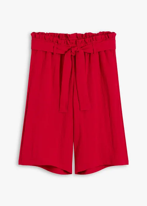 Bermuda fluide en viscose mélangée, taille élastiquée, bonprix