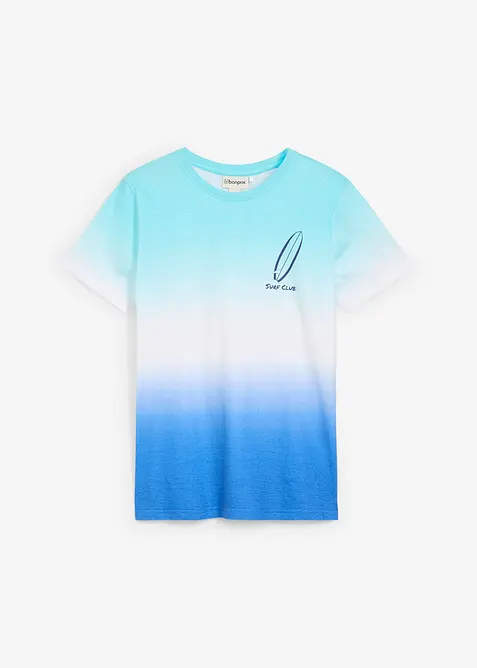 T-shirt à dégradé en coton, bonprix