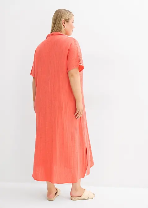 Robe caftan en gaze de coton douce, bonprix