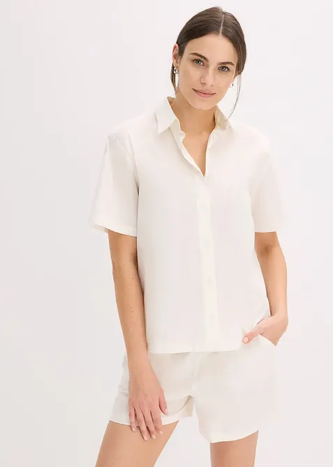 Pyjashort tissé 100% coton, bonprix