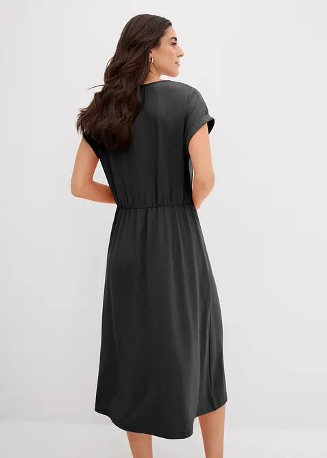 Robe en jersey de viscose m&eacute;lang&eacute;e, bonprix