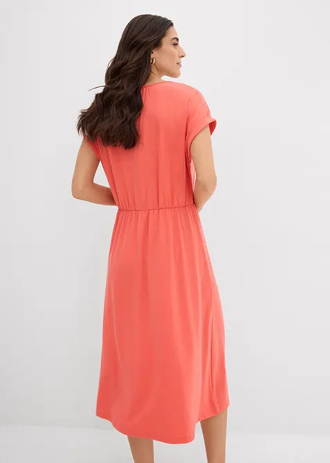 Robe en jersey de viscose mélangée, bonprix