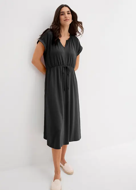 Robe en jersey de viscose m&eacute;lang&eacute;e, bonprix