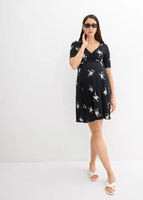 Robe de grossesse et d’allaitement en viscose douce, bonprix