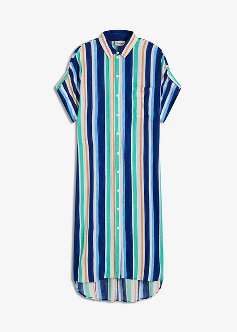 Robe-chemise en viscose fluide, bonprix