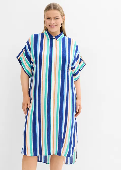 Robe-chemise en viscose fluide, bonprix