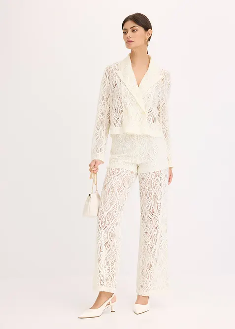 Pantalon en dentelle, bonprix