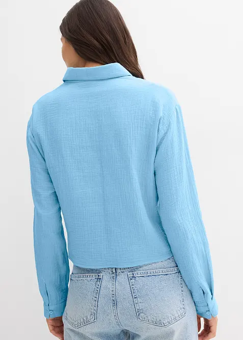 Chemisier en gaze de coton, bonprix