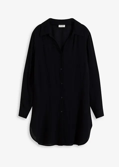 Robe-chemise de plage en viscose fluide, bonprix