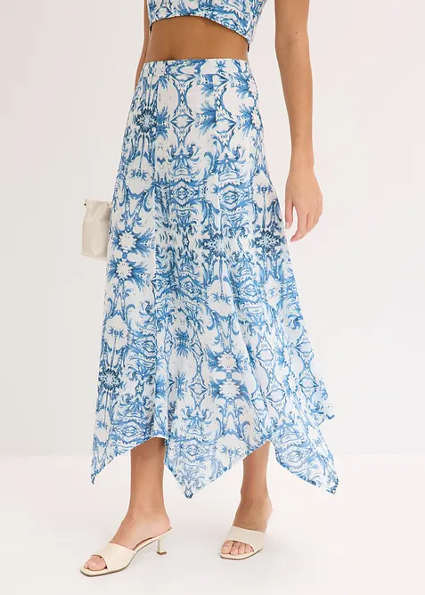 Jupe longue à pointes, bonprix