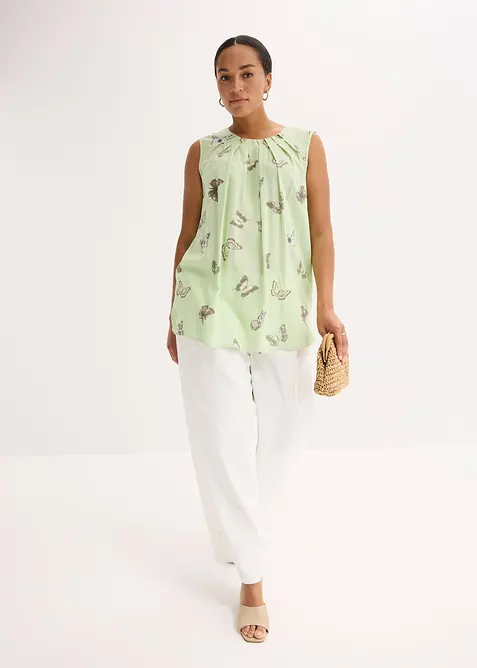 Top-blouse en viscose fluide, bonprix