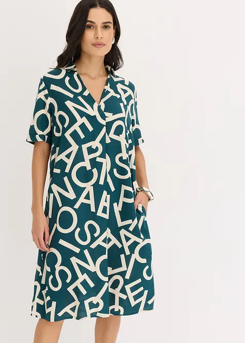 Robe en viscose fluide, bonprix