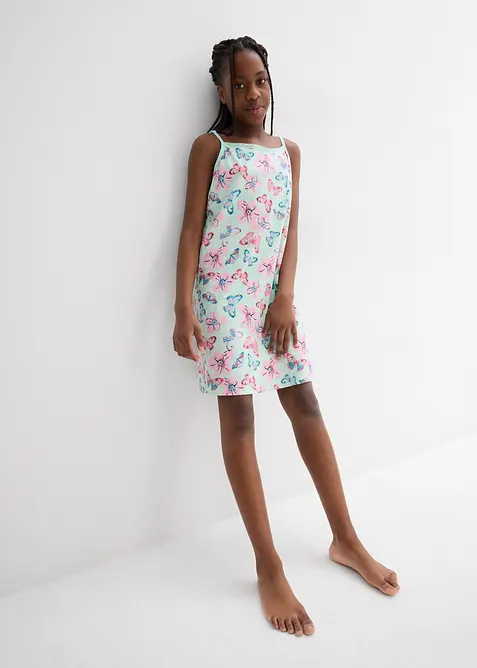 Lot de 2 nuisettes fille avec coton doux, bonprix