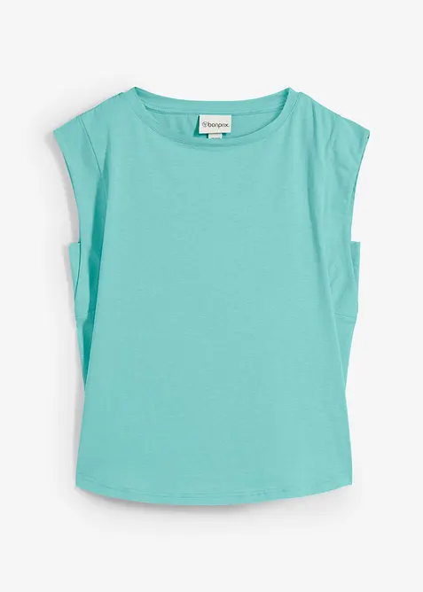 T-shirt coton et soie, bonprix