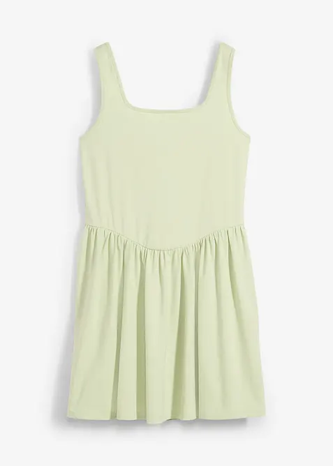 Top long en coton extensible, bonprix