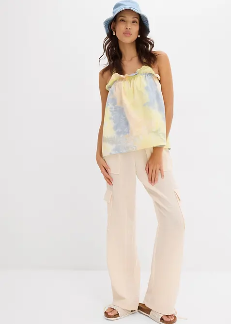 Top dos nu 100% coton, bonprix