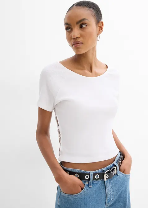 T-shirt ajust&eacute; 100% coton, bonprix