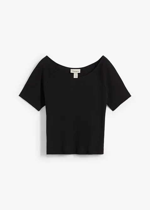 T-shirt ajusté 100% coton, bonprix