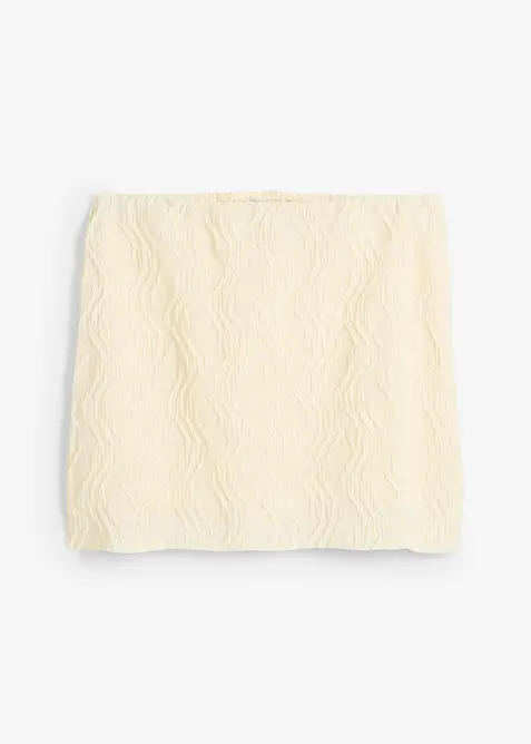 Mini-jupe texturée, bonprix