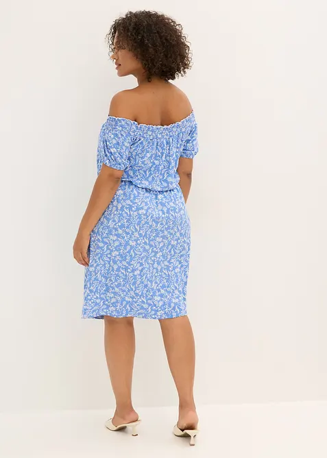 Robe col bardot, bonprix