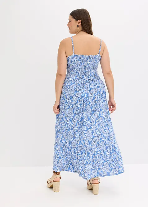 Robe à bretelles en viscose extensible, bonprix