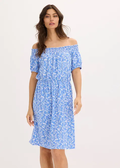 Robe col bardot, bonprix