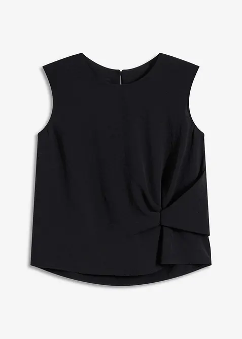 Blouse sans manches nouée sur le côté, bonprix
