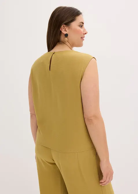 Blouse sans manches nouée sur le côté, bonprix