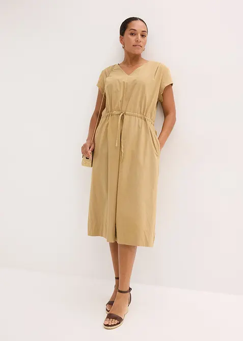 Robe en popeline de coton, bonprix