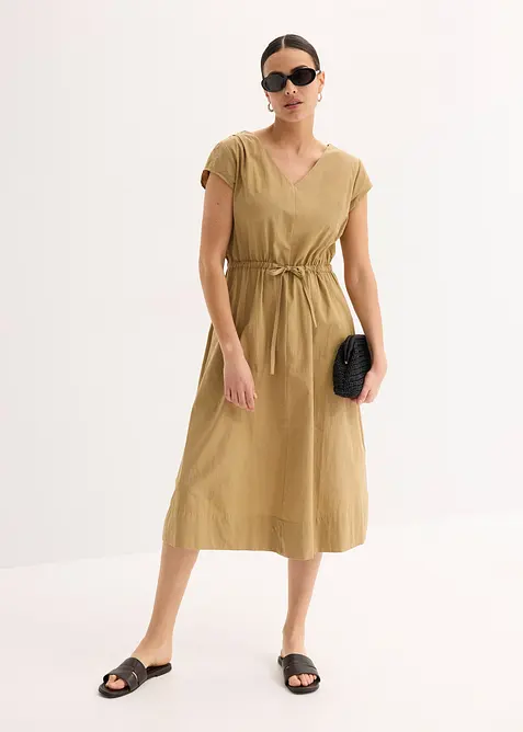 Robe en popeline de coton, bonprix