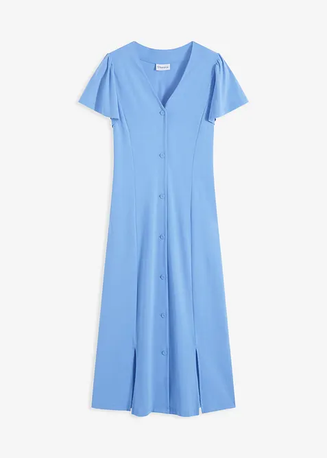 Robe fendue en jersey, bonprix