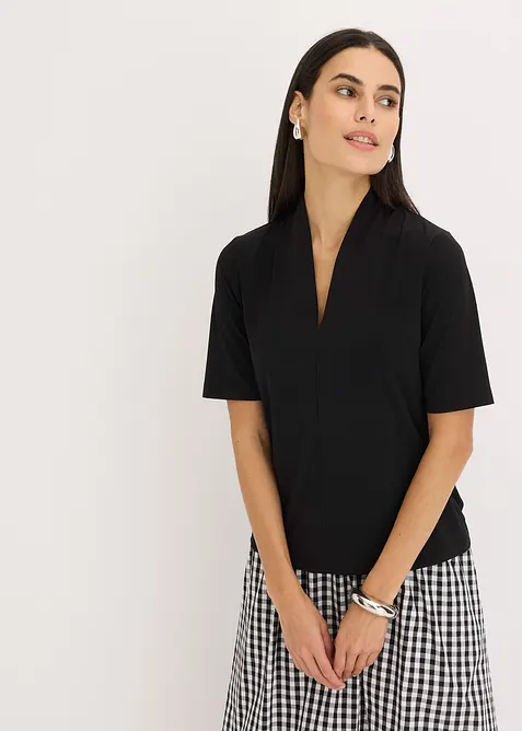 T-shirt à col cygne, bonprix