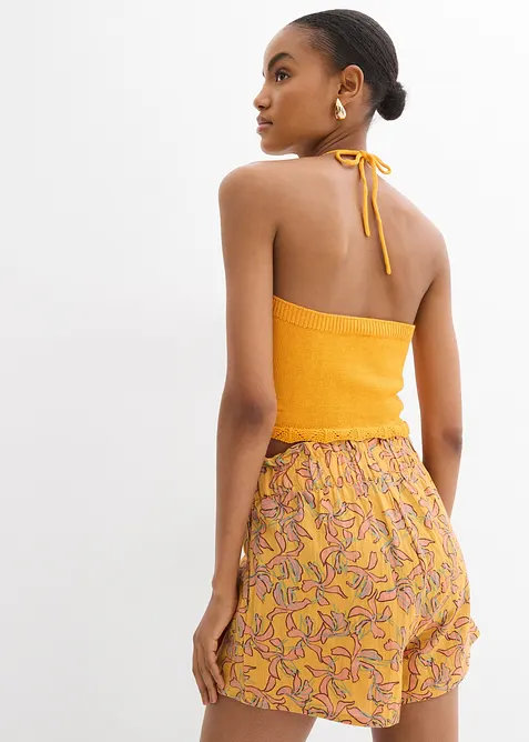 Top dos nu en maille, bonprix