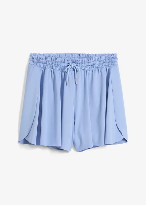 Short taille élastiquée esprit tennis, bonprix