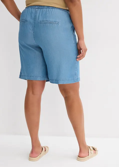 Short en Lyocell à taille élastiquée, bonprix