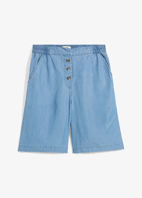 Short en Lyocell à taille élastiquée, bonprix