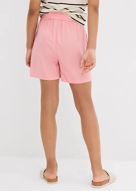 Lot de 2 shorts en viscose à taille élastiquée, bonprix