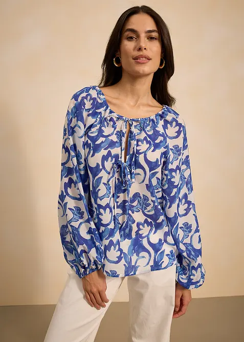 Blouse-tunique imprimée, bonprix