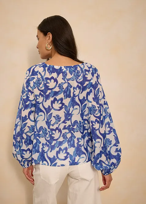 Blouse-tunique imprimée, bonprix