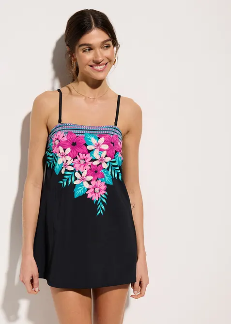 Robe de bain sculptante, maintien modéré, bonprix