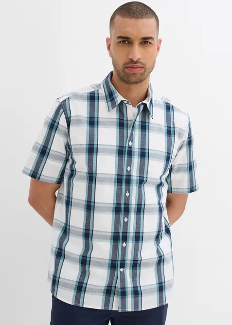 Chemise manches courtes 100% coton, bonprix