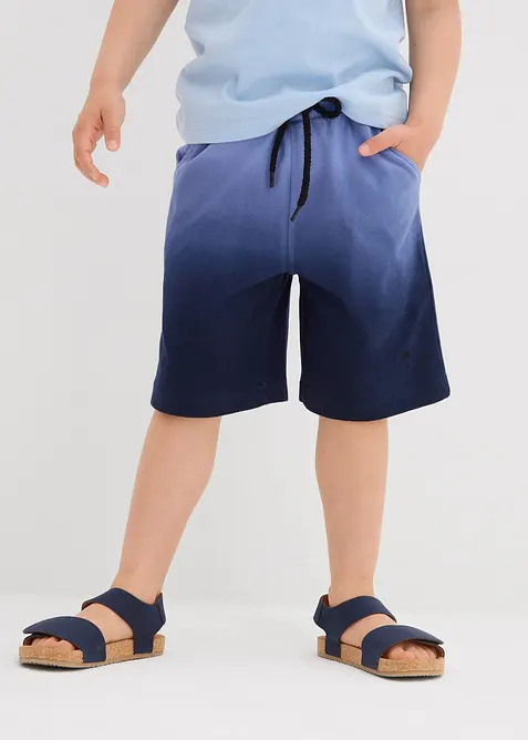 Lot de 2 bermudas en molleton 100% coton, bonprix